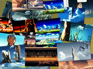 Картинка аниме kumo no mukou yakusoku basho