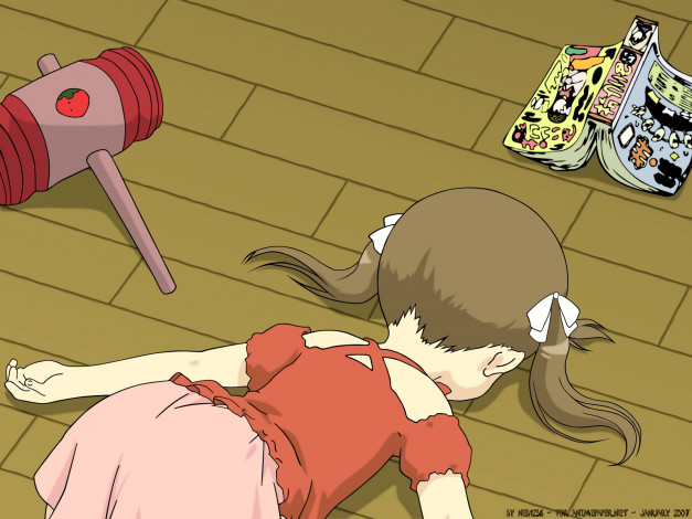 Обои картинки фото аниме, ichigo, mashimaro