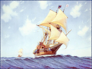 Картинка cornelis de vries корабли рисованные