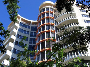 Картинка города здания дома