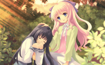 Картинка аниме flyable heart