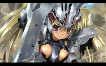 Картинка аниме weapon blood technology