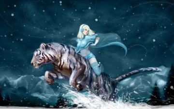 Картинка фэнтези девушки