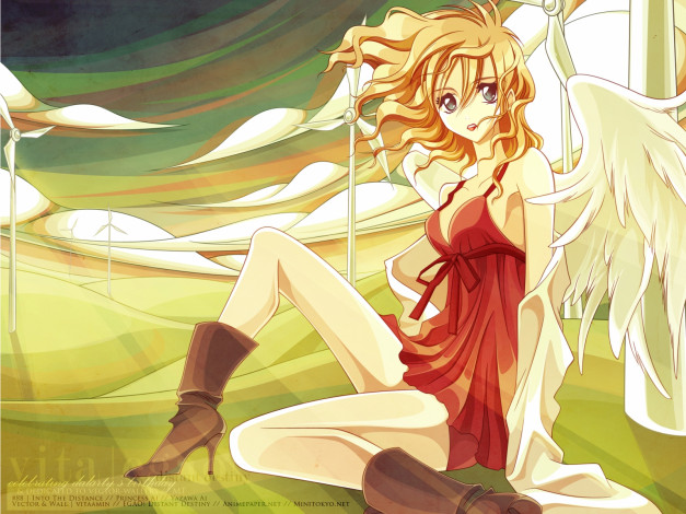 Обои картинки фото аниме, princess, ai