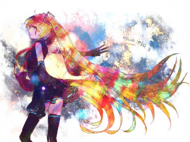 Обои картинки фото аниме, vocaloid