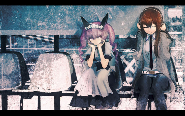 Обои картинки фото аниме, steins, gate