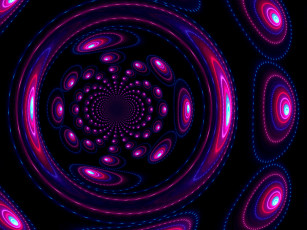 Картинка 3д графика fractal фракталы узор фон