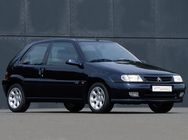 Обои картинки фото автомобили, citroen, saxo