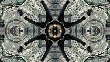 Картинка 3д графика fractal фракталы узор цвета