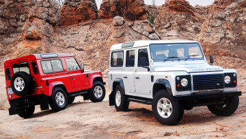 Картинка land rover defender автомобили