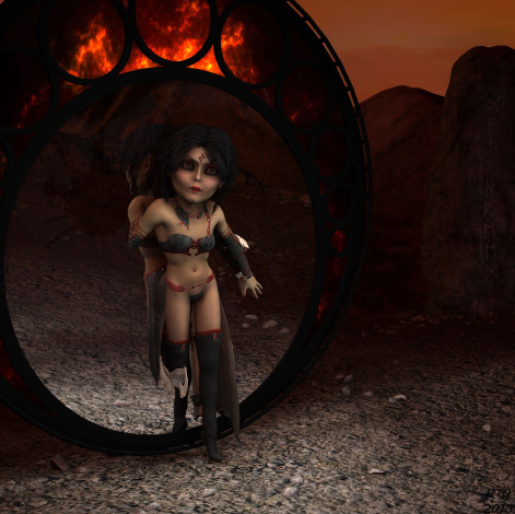 Обои картинки фото 3д, графика, fantasy, фантазия, девушка