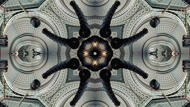 Обои картинки фото 3д, графика, fractal, фракталы, узор, цвета