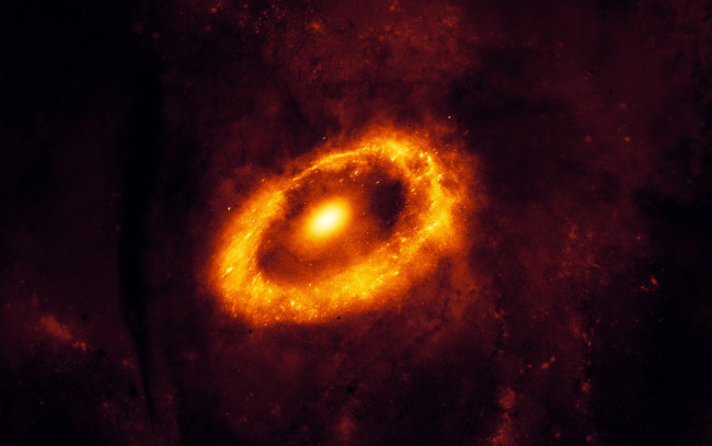 Обои картинки фото космос, арт, взрыв, вселенная