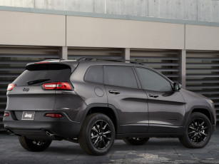 Картинка автомобили jeep altitude cherokee темный 2014 kl