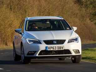 Картинка автомобили seat leon st uk-spec 2014 светлый