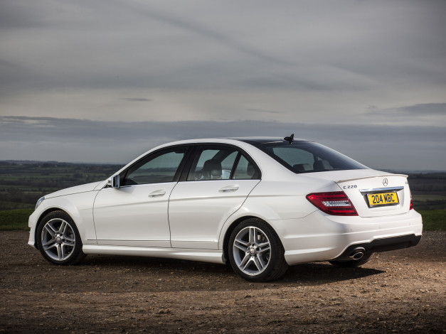 Обои картинки фото автомобили, mercedes-benz, c-220, cdi, amg, sport, edition