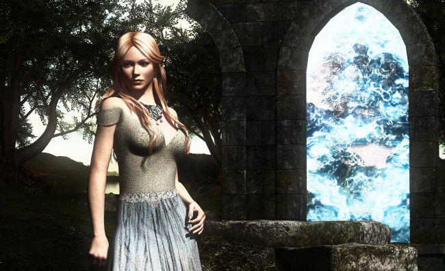 Обои картинки фото 3д графика, people , люди, девушка