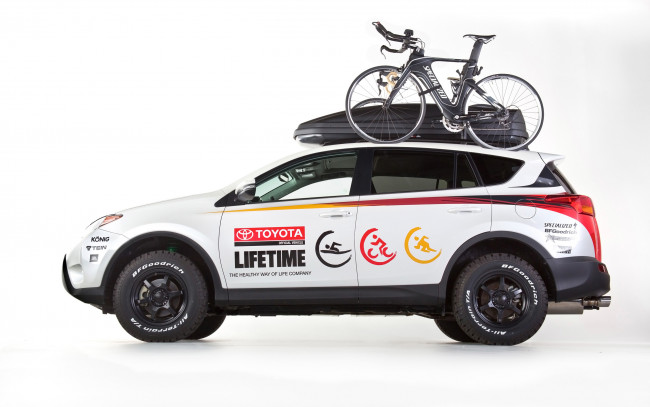 Обои картинки фото автомобили, toyota, rav4