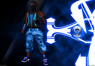 обоя 3д графика, фантазия , fantasy, мужчина, взгляд, фон, оружие, символ