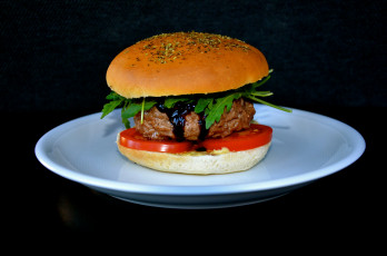 Картинка еда бутерброды +гамбургеры +канапе гамбургер