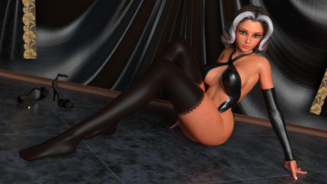 Картинка 3д+графика люди+ people фон взгляд девушка