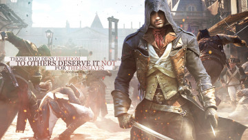 Картинка видео+игры assassin`s+creed+unity creed unity assassins приключения шутер action