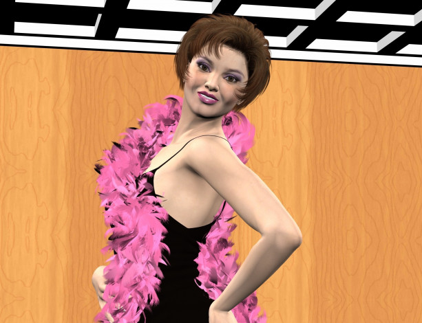 Обои картинки фото 3д графика, люди , people, фон, взгляд, девушка