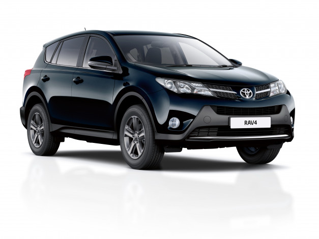 Обои картинки фото автомобили, toyota, rav4, темный, 2015г, edition, business