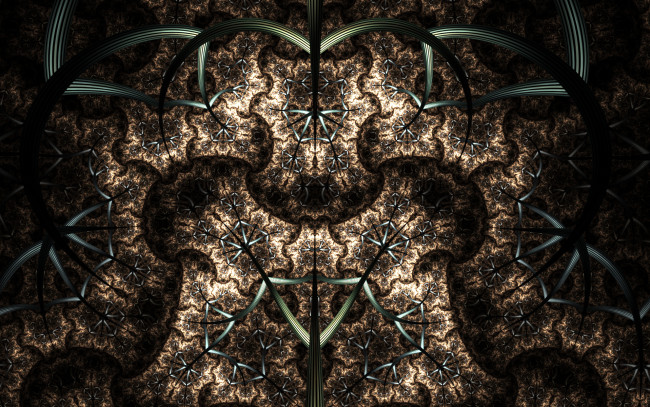 Обои картинки фото 3д графика, фракталы , fractal, узор, цвета, фон