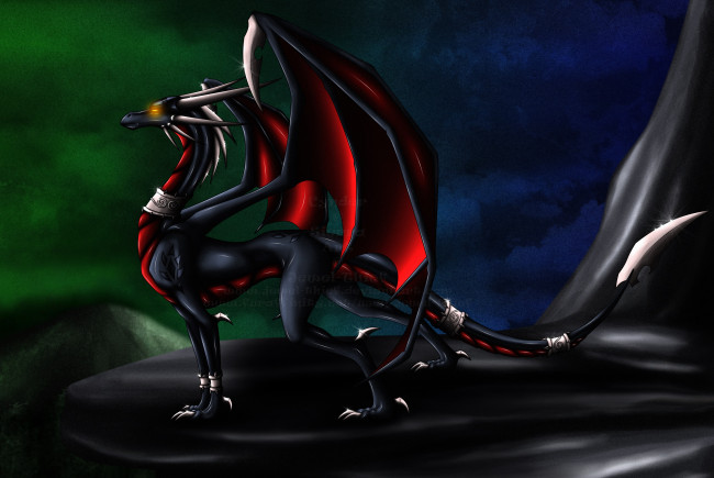 Обои картинки фото рисованное, животные,  сказочные,  мифические, дракон