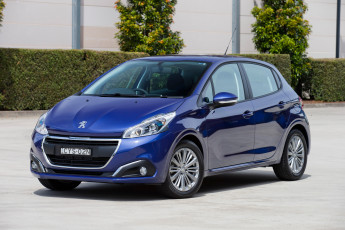 обоя автомобили, peugeot, active, 2015г, 208, au-spec, 5-door