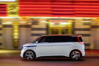 Картинка автомобили volkswagen budd-e 2016г