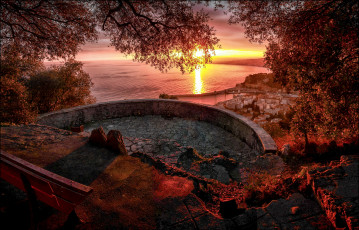 Картинка города -+пейзажи рассвет