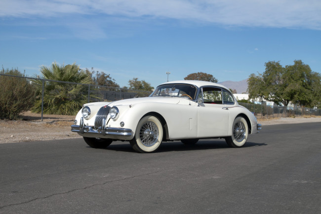 Обои картинки фото автомобили, jaguar, xk150, fixed, head, coupe