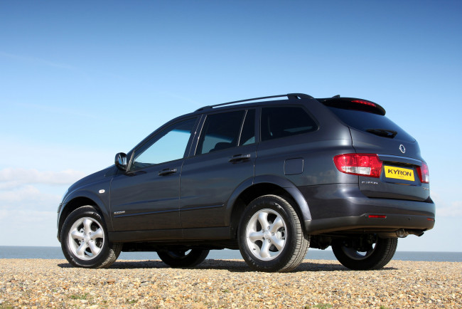 Обои картинки фото автомобили, ssang yong, ssangyong, kyron, uk-spec