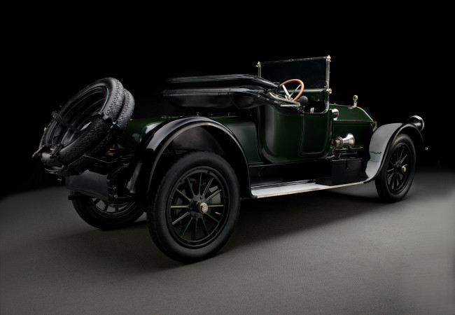 Обои картинки фото автомобили, классика, 1915г, pierce-arrow, model, 48-b-3, runabout