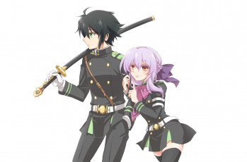 Картинка аниме owari+no+seraph последний серафим