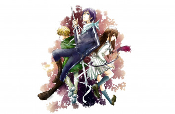 Картинка аниме noragami бездомный бог