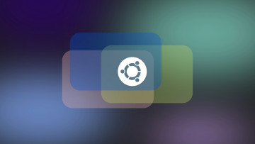 Картинка компьютеры ubuntu+linux логотип фон