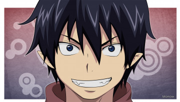 Картинка аниме ao+no+exorcist okumura rin