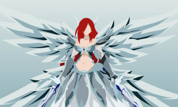Картинка аниме fairy+tail erza