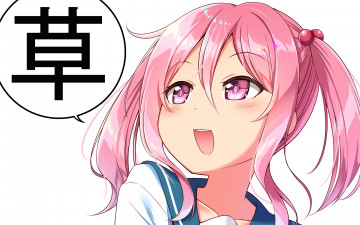 Картинка аниме unknown +другое фон девушка взгляд