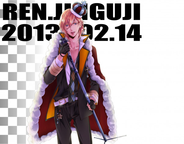 Обои картинки фото аниме, uta no prince-sama, jinguji, ren