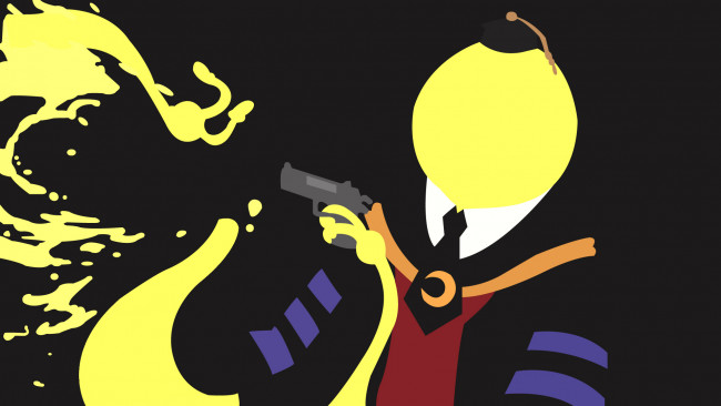 Обои картинки фото аниме, ansatsu kyoushitsu, koro, sensei