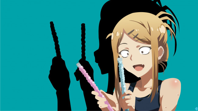 Обои картинки фото аниме, dagashi kashi, endou, saya