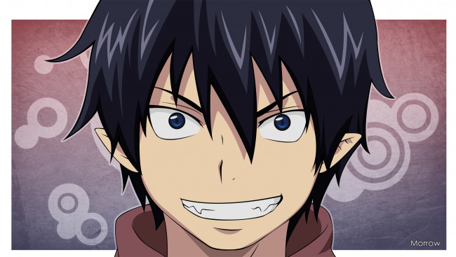 Обои картинки фото аниме, ao no exorcist, okumura, rin