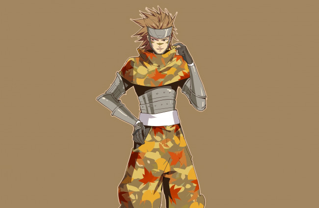 Обои картинки фото аниме, sengoku basara, sarutobi, sasuke