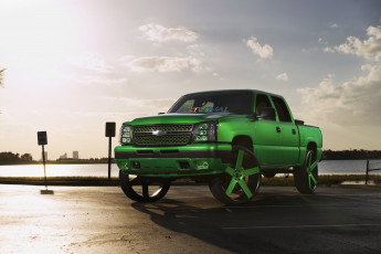 Картинка автомобили custom+pick-up chevrolet