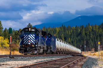 Картинка техника поезда локомотив состав