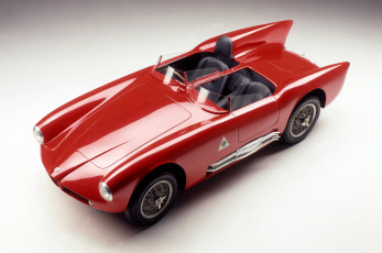 Картинка alfa+romeo+750+competizione+1955 автомобили alfa+romeo 750 alfa romeo red 1955 competizione